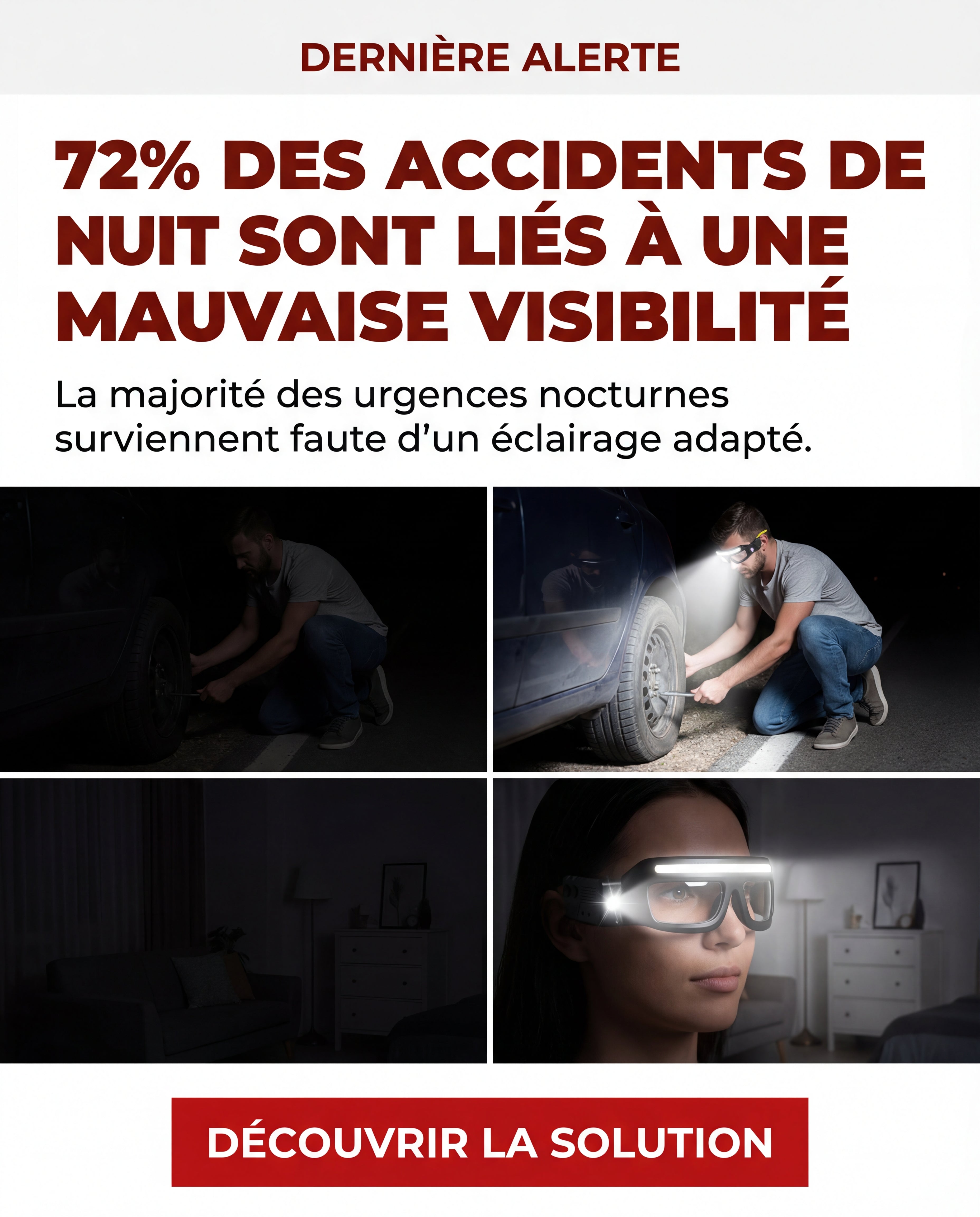 Lunettes LED